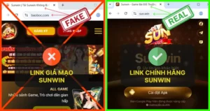 Link chuẩn của Sun.win luôn dẫn tới giao diện quen thuộc và có chứng chỉ bảo mật HTTPS.